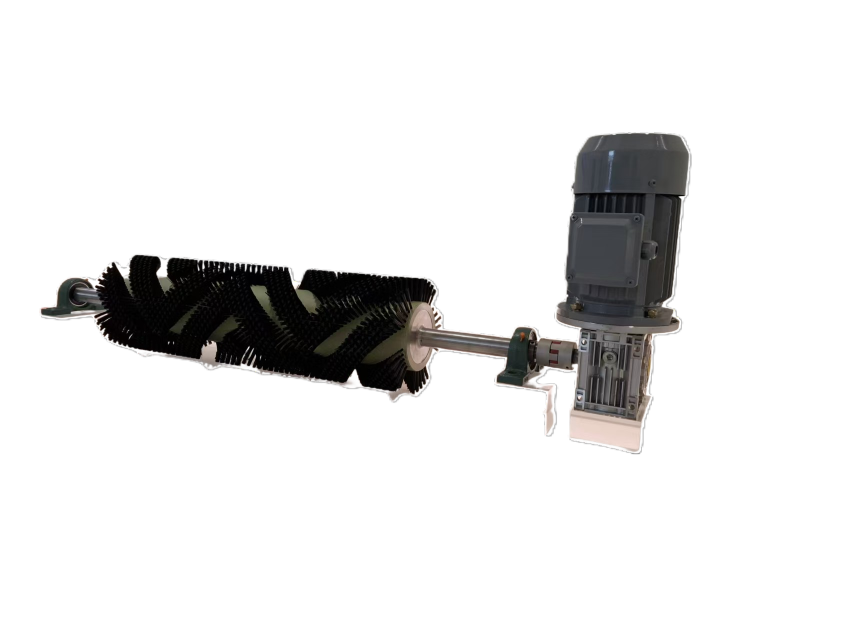 Electric Rotary Brush Belt Cleaner